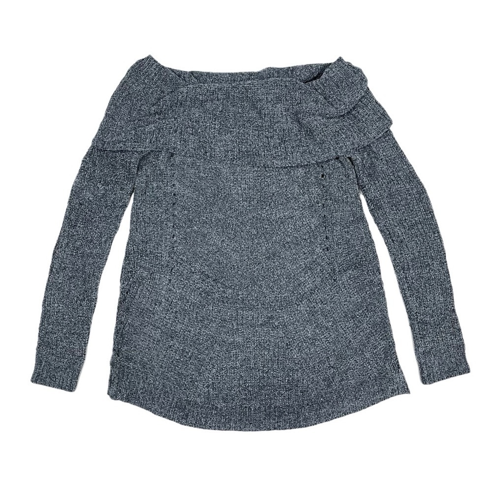 MOTH Cowl Neck Sweater Women's Size XS Blue